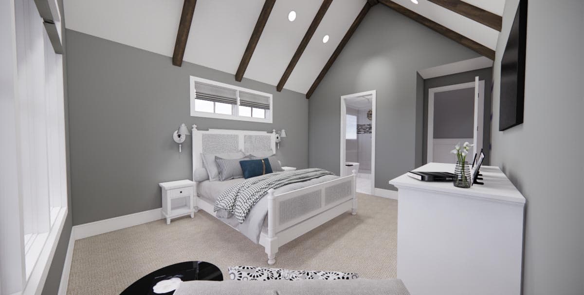 Plan 14668RK: 3-Bed Modern Farmhouse Plan with Finished Bonus Room - 2287 Sq Ft - Image #17 - Country, Farmhouse, Modern Farmhouse, New American, Ranch, Traditional