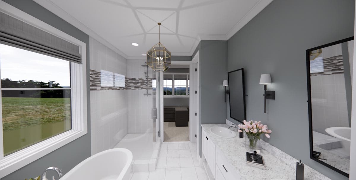 Plan 14668RK: 3-Bed Modern Farmhouse Plan with Finished Bonus Room - 2287 Sq Ft - Image #18 - Country, Farmhouse, Modern Farmhouse, New American, Ranch, Traditional