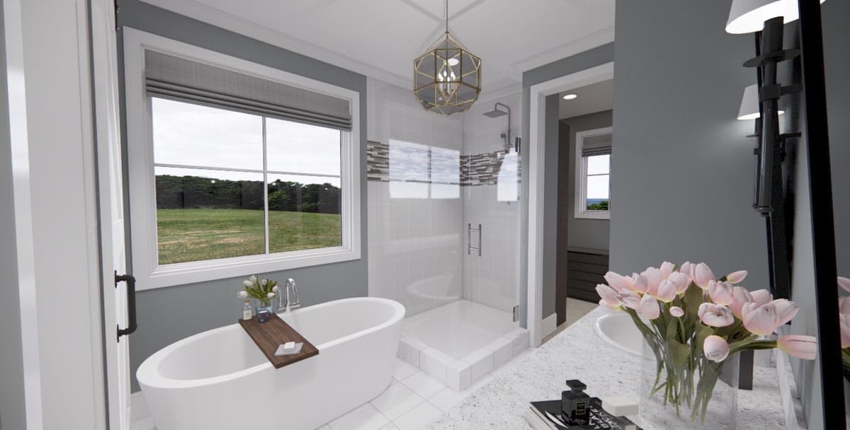 Plan 14668RK: 3-Bed Modern Farmhouse Plan with Finished Bonus Room - 2287 Sq Ft - Image #20 - Country, Farmhouse, Modern Farmhouse, New American, Ranch, Traditional