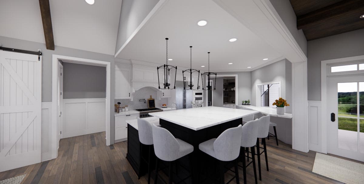 Plan 14668RK: 3-Bed Modern Farmhouse Plan with Finished Bonus Room - 2287 Sq Ft - Image #27 - Country, Farmhouse, Modern Farmhouse, New American, Ranch, Traditional