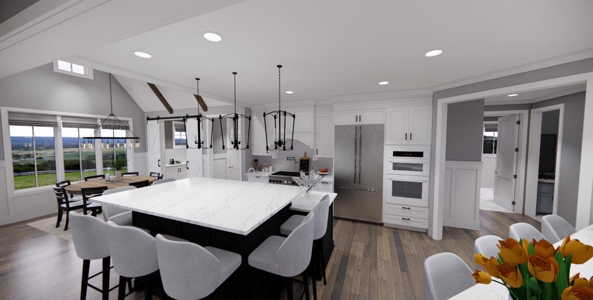 Plan 14668RK: 3-Bed Modern Farmhouse Plan with Finished Bonus Room - 2287 Sq Ft - Image #28 - Country, Farmhouse, Modern Farmhouse, New American, Ranch, Traditional