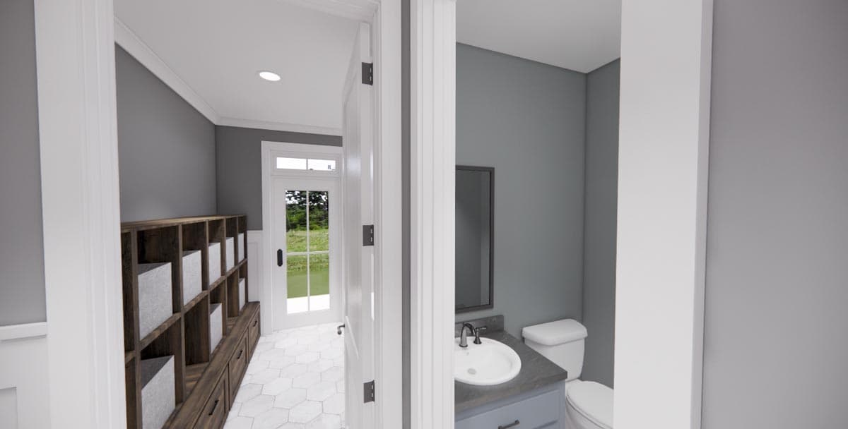 Plan 14668RK: 3-Bed Modern Farmhouse Plan with Finished Bonus Room - 2287 Sq Ft - Image #35 - Country, Farmhouse, Modern Farmhouse, New American, Ranch, Traditional