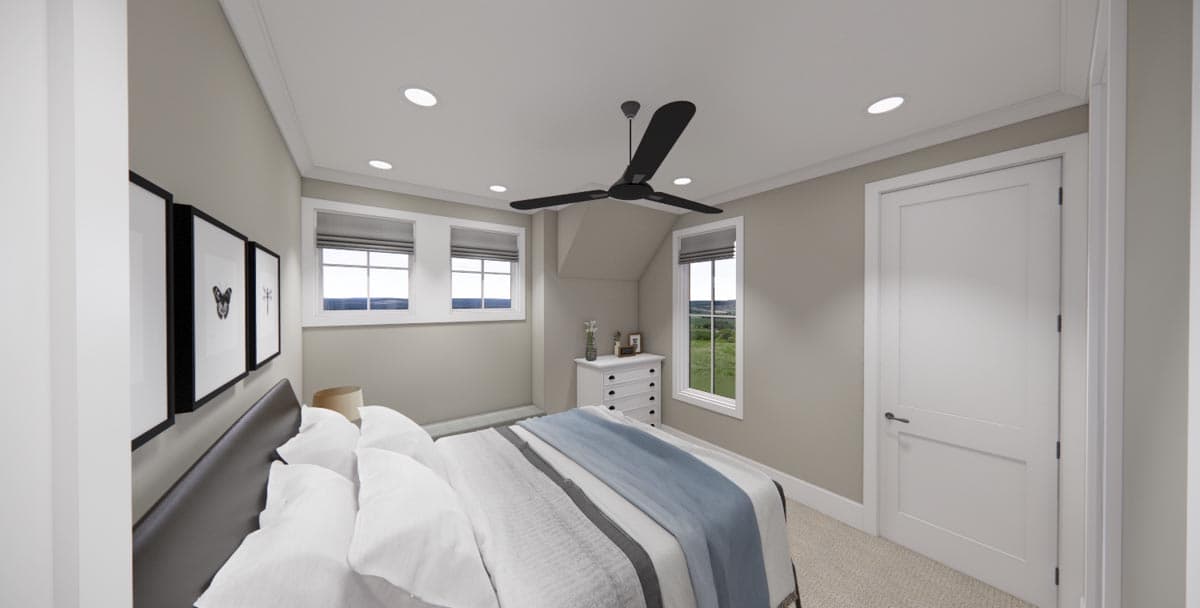 Plan 14668RK: 3-Bed Modern Farmhouse Plan with Finished Bonus Room - 2287 Sq Ft - Image #42 - Country, Farmhouse, Modern Farmhouse, New American, Ranch, Traditional