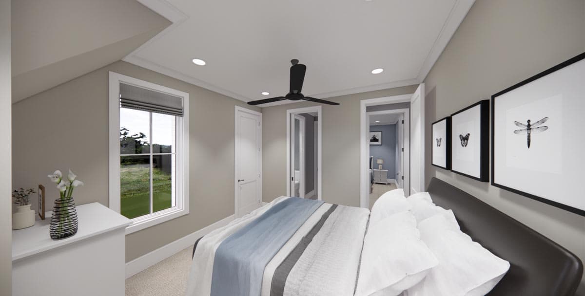 Plan 14668RK: 3-Bed Modern Farmhouse Plan with Finished Bonus Room - 2287 Sq Ft - Image #43 - Country, Farmhouse, Modern Farmhouse, New American, Ranch, Traditional