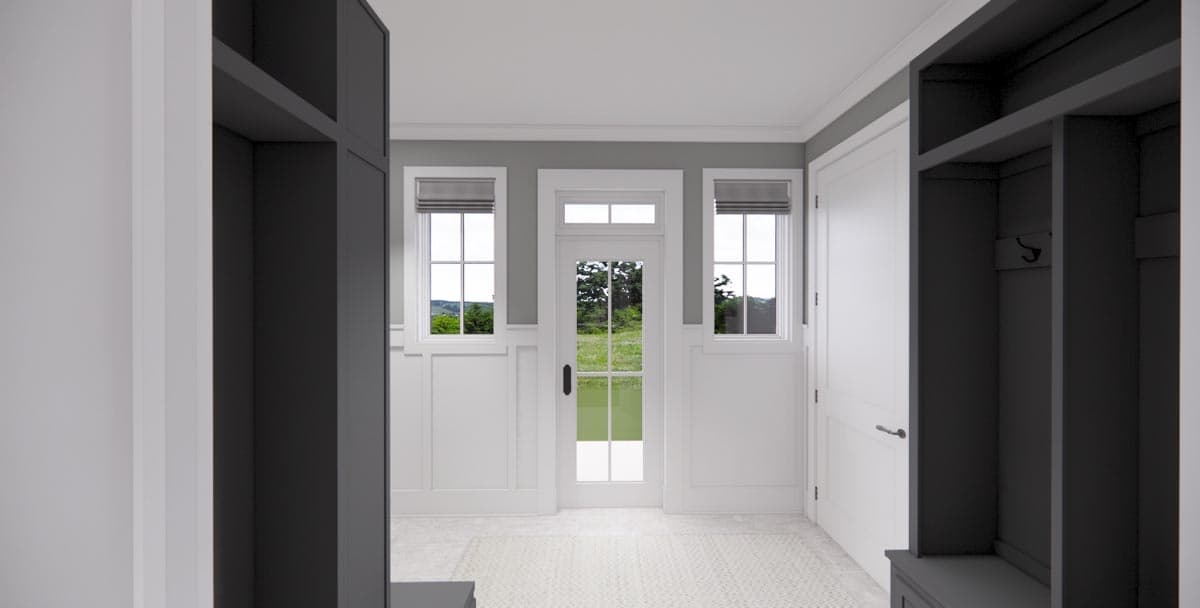 Plan 14669RK: Modern Farmhouse with Kitchen-To-Covered-Porch Pass-Through - 2837 Sq Ft - Image #18 - Country, Farmhouse, Modern Farmhouse, New American, Transitional