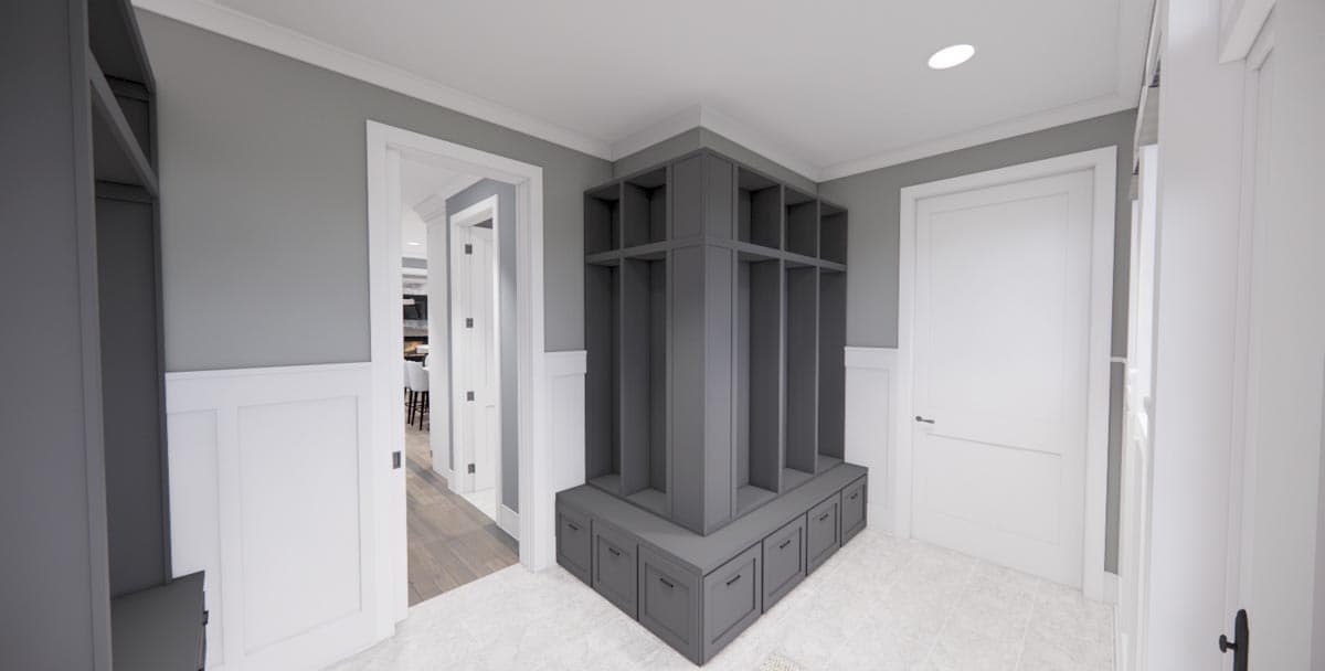 Plan 14669RK: Modern Farmhouse with Kitchen-To-Covered-Porch Pass-Through - 2837 Sq Ft - Image #19 - Country, Farmhouse, Modern Farmhouse, New American, Transitional