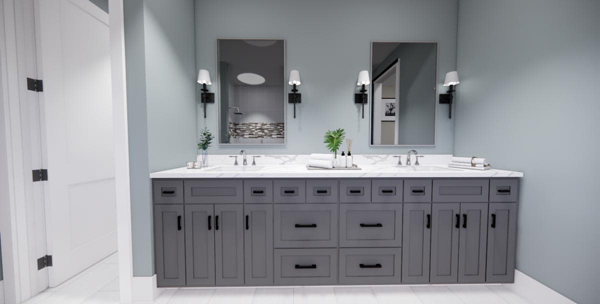 Plan 14669RK: Modern Farmhouse with Kitchen-To-Covered-Porch Pass-Through - 2837 Sq Ft - Image #31 - Country, Farmhouse, Modern Farmhouse, New American, Transitional