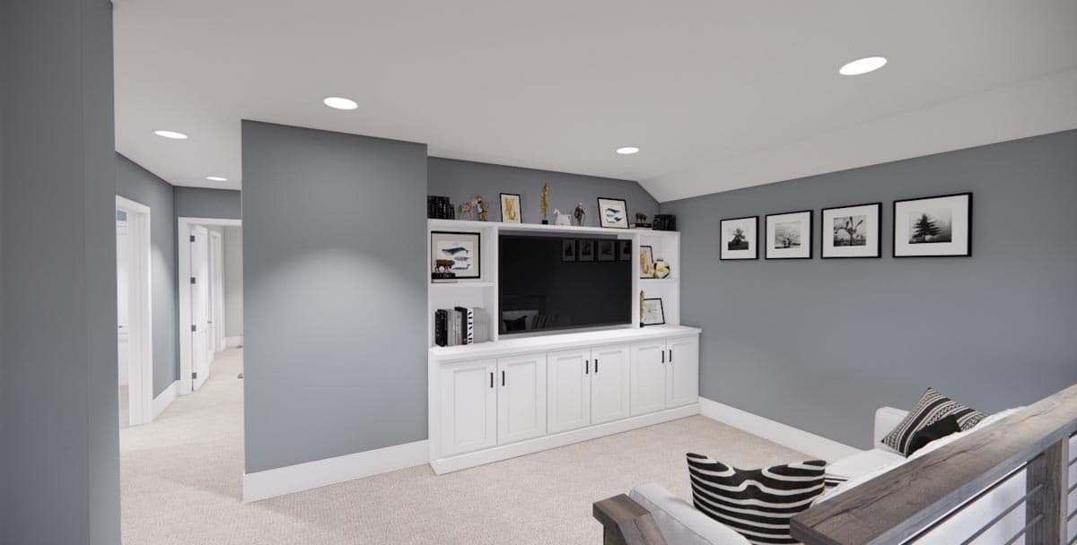 Plan 14669RK: Modern Farmhouse with Kitchen-To-Covered-Porch Pass-Through - 2837 Sq Ft - Image #34 - Country, Farmhouse, Modern Farmhouse, New American, Transitional