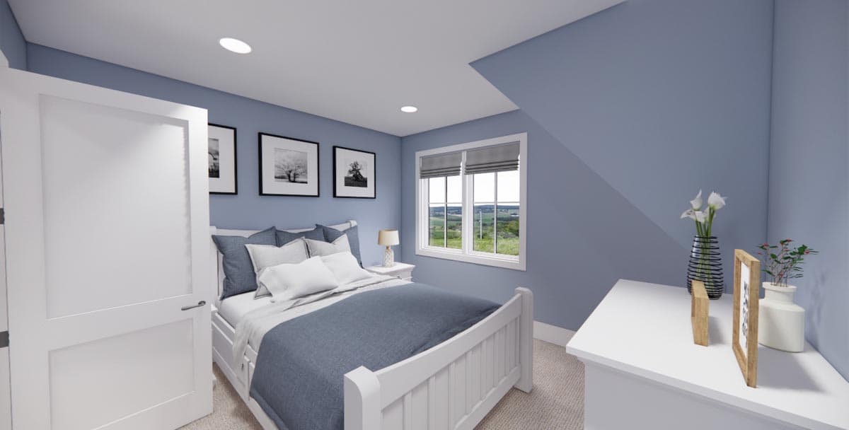 Plan 14669RK: Modern Farmhouse with Kitchen-To-Covered-Porch Pass-Through - 2837 Sq Ft - Image #40 - Country, Farmhouse, Modern Farmhouse, New American, Transitional