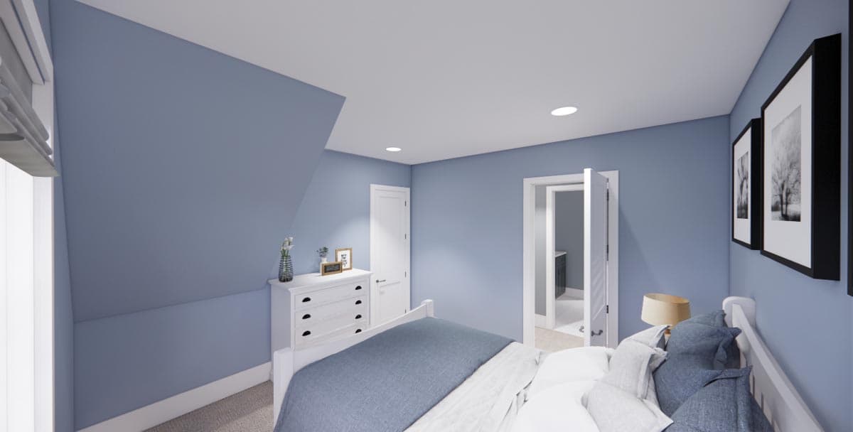 Plan 14669RK: Modern Farmhouse with Kitchen-To-Covered-Porch Pass-Through - 2837 Sq Ft - Image #41 - Country, Farmhouse, Modern Farmhouse, New American, Transitional