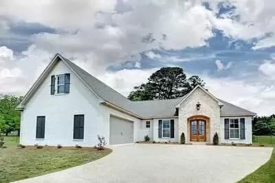 3-Bedroom Acadian House Plan with Optional Bonus Space