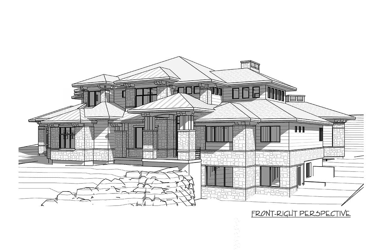 Plan 290101IY: Spacious 4-Bedroom Modern Home Plan with Lower Level Expansion - Image #26 - European, Mountain, New American, Prairie, Transitional