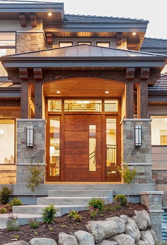 Plan 290101IY: Spacious 4-Bedroom Modern Home Plan with Lower Level Expansion - Image #4 - European, Mountain, New American, Prairie, Transitional