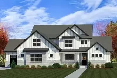 Versatile 4-Bedroom Craftsman House Plan with Optional Lower Level