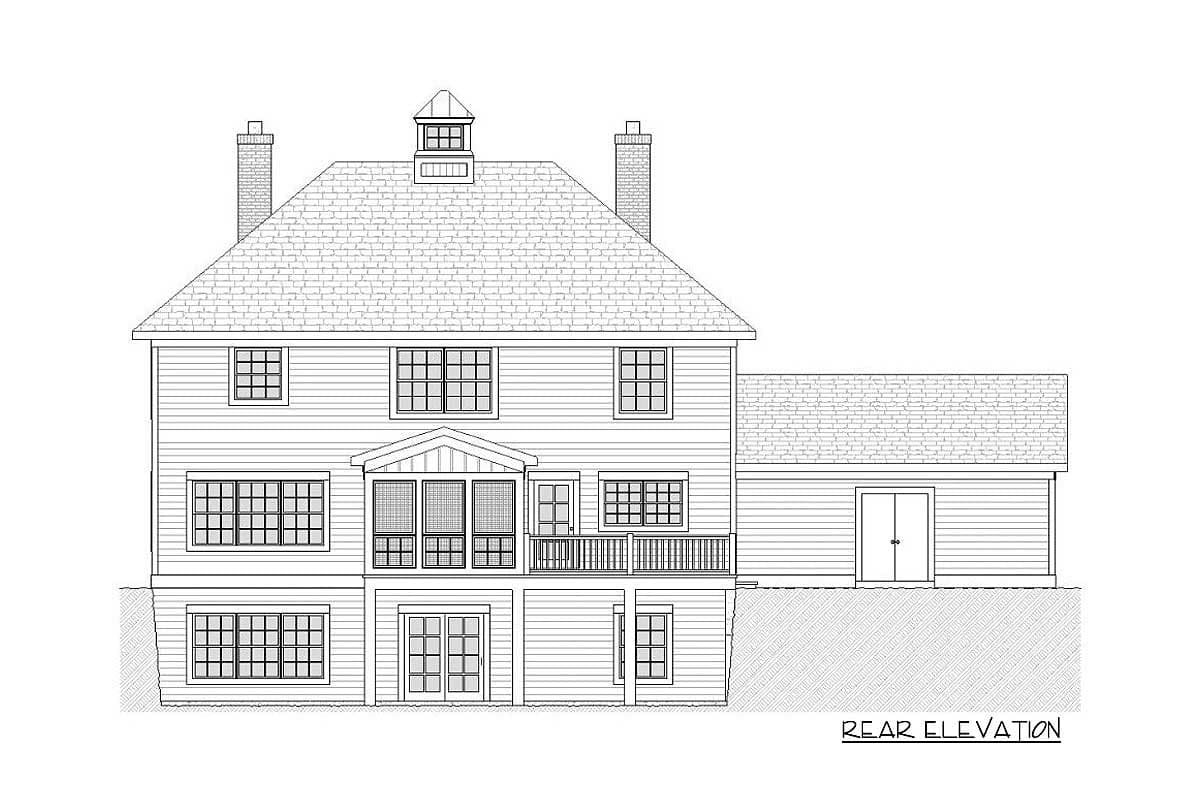 Plan 970076VC: Versatile Open-Concept 4-Bedroom House Plan  - Image #4 - Country, New American, Traditional