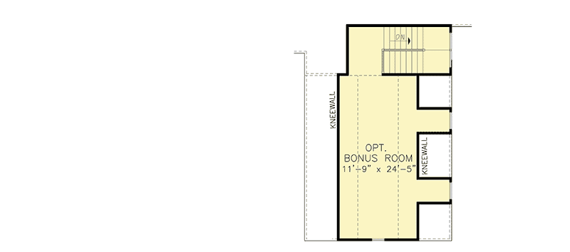Plan 25647GE: Modern Farmhouse Plan with 3 Shed Dormers and a Wraparound Porch - Floor Plan - Bonus - Country, Farmhouse, Modern Farmhouse