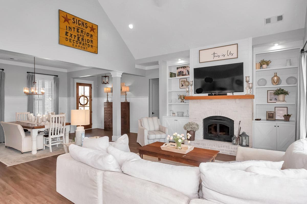 Plan 25648GE: 3-Bed Modern Farmhouse Plan with Open Concept Layout and a Bonus Room - Image #4 - Cottage, Country, Farmhouse, Modern Farmhouse, Southern, Traditional