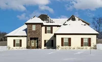 4-Bedroom European House Plan with Bonus Room and First-Floor Master