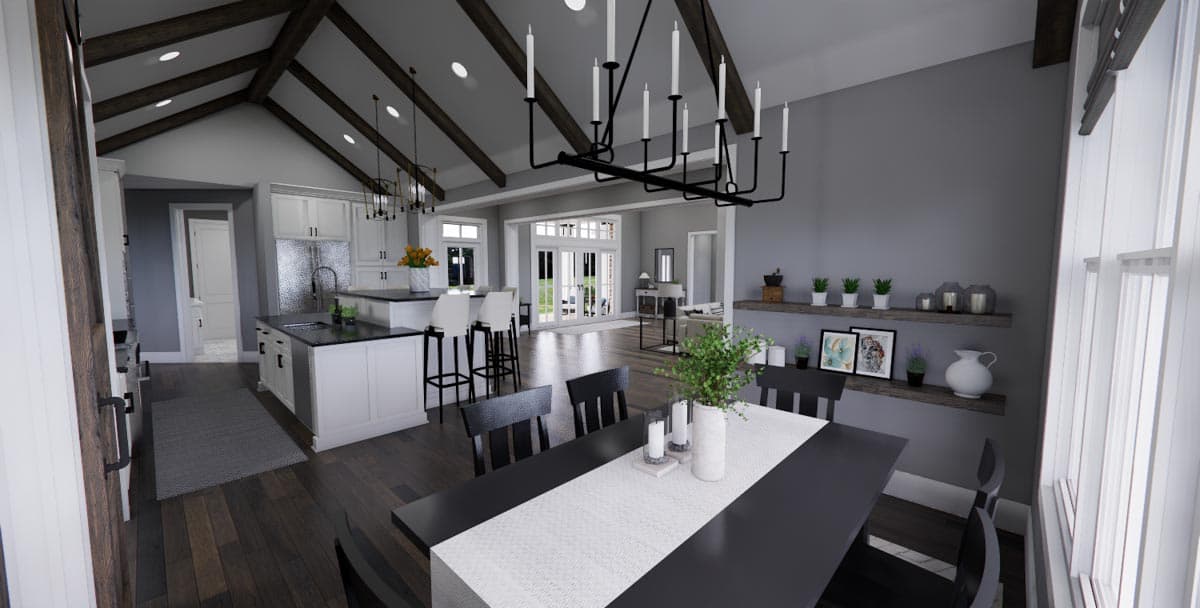 Plan 14670RK: Charming 3-Bedroom Modern Farmhouse with Courtyard Garage - Image #19 - Cottage, Country, Farmhouse, Modern Farmhouse, New American, Traditional