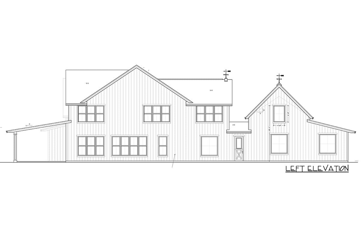 Plan 85269MS: 4-Bed Exclusive Luxury Modern Farmhouse Plan - Image #34 - Country, Farmhouse, Northwest, Southern