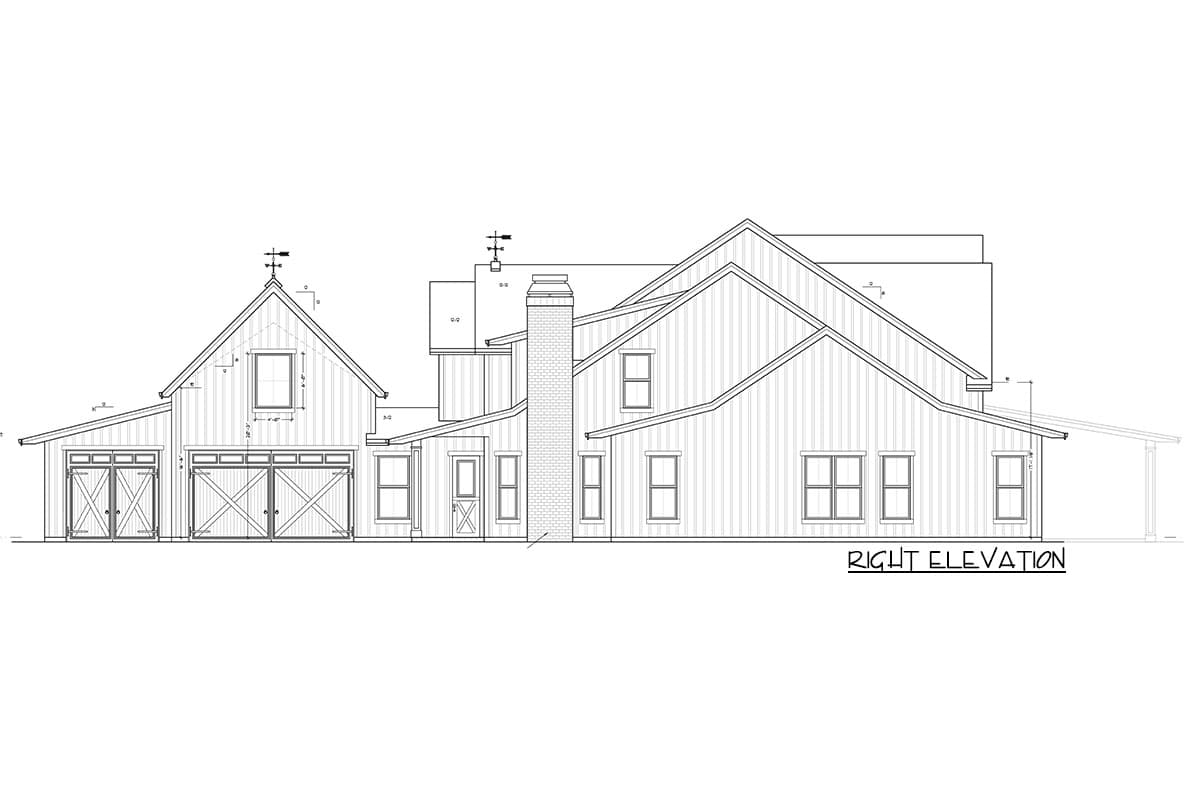 Plan 85269MS: 4-Bed Exclusive Luxury Modern Farmhouse Plan - Image #36 - Country, Farmhouse, Northwest, Southern
