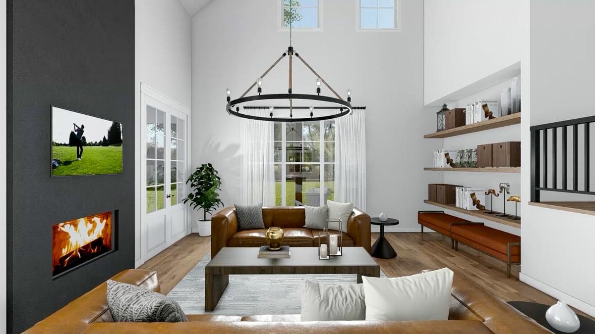 Plan 22532DR: Split-Bedroom Modern Farmhouse Plan with Main-Floor Master - Image #13 - Country, Farmhouse, Modern Farmhouse, New American