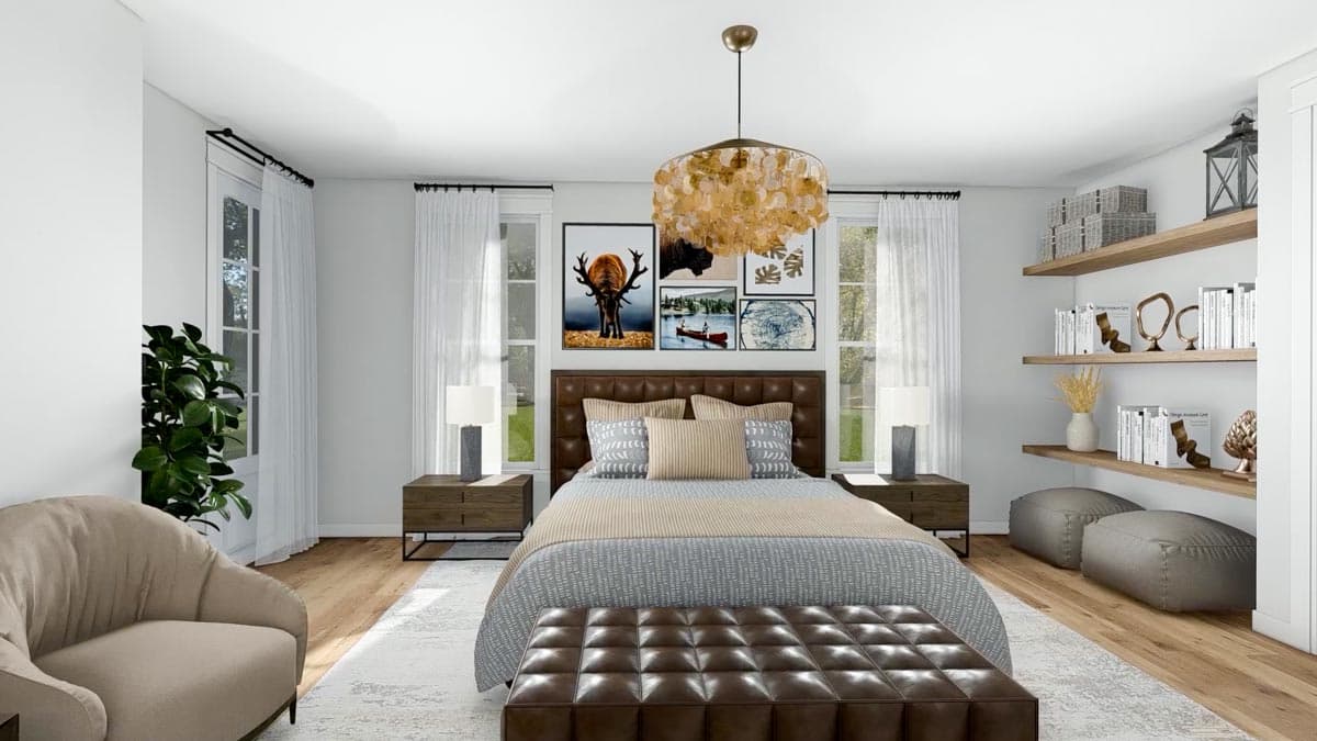 Plan 22532DR: Split-Bedroom Modern Farmhouse Plan with Main-Floor Master - Image #27 - Country, Farmhouse, Modern Farmhouse, New American