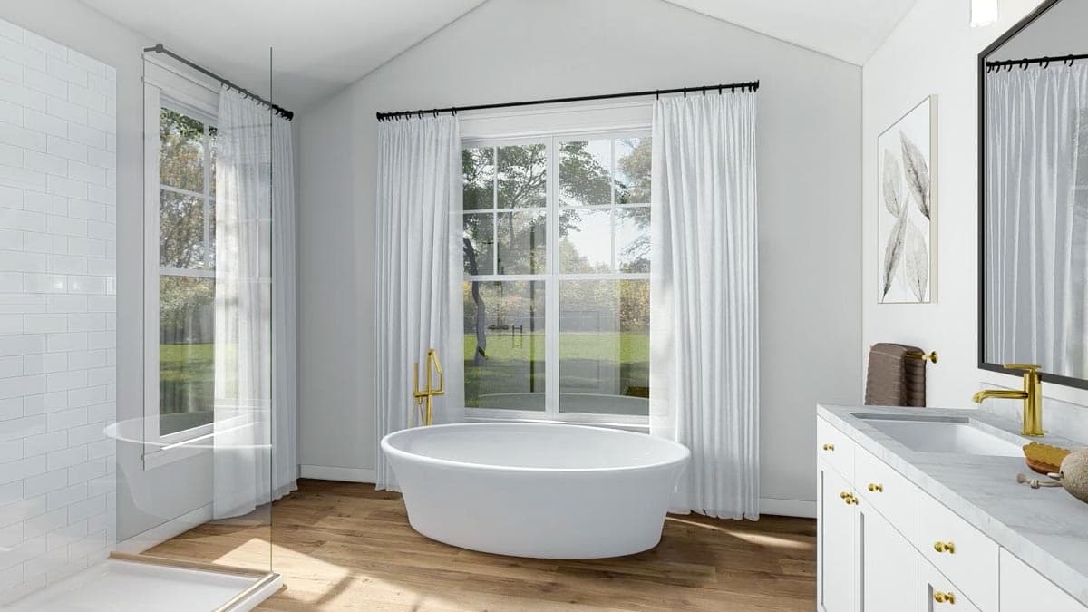Plan 22532DR: Split-Bedroom Modern Farmhouse Plan with Main-Floor Master - Image #28 - Country, Farmhouse, Modern Farmhouse, New American