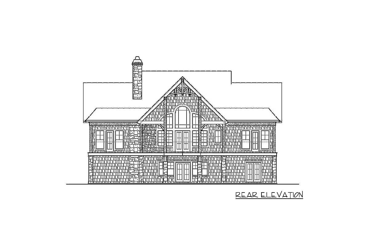 Plan 25650GE: Traditional Home Plan with Dual Master Suites - 1808 Sq Ft - Image #21 - Cottage, Craftsman, Rustic, Traditional, Vacation