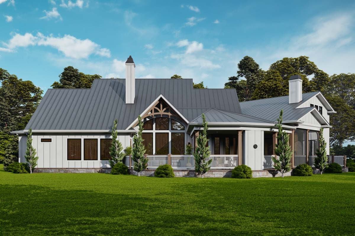 Plan 25651GE: Modern Three-Bed Farmhouse with Optional Guest Suite - 3171 Sq Ft - Image #15 - Country, Farmhouse, Modern Farmhouse, Southern, Traditional