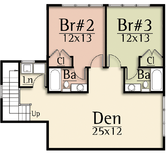 Plan 18872CK: Unique Farmhouse Plan with Private 2nd Floor Master Suite - Floor Plan - Lower Level - Country, Farmhouse, Rustic, Vacation