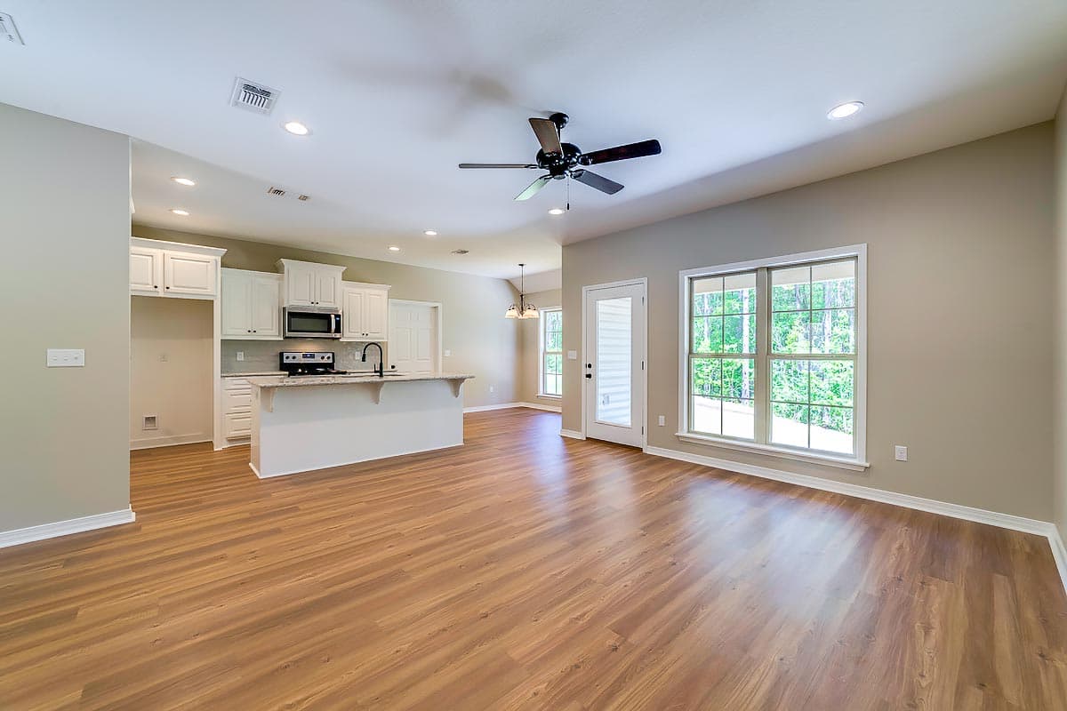 Plan 51787HZ: Affordable 4-Bed Home Plan Offering One-Story Living - 1719 Sq Ft - Image #4 - Ranch, Southern, Traditional