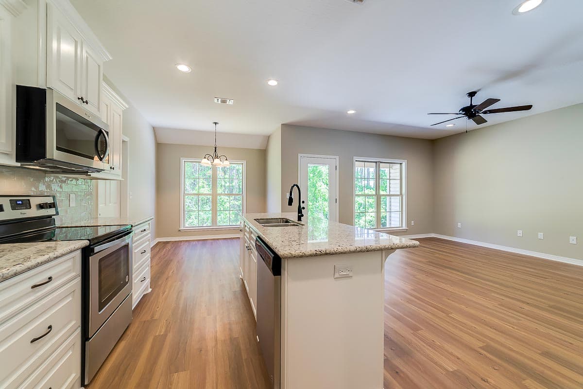 Plan 51787HZ: Affordable 4-Bed Home Plan Offering One-Story Living - 1719 Sq Ft - Image #7 - Ranch, Southern, Traditional