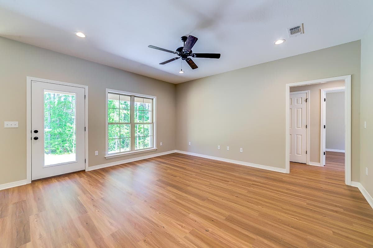 Plan 51787HZ: Affordable 4-Bed Home Plan Offering One-Story Living - 1719 Sq Ft - Image #10 - Ranch, Southern, Traditional