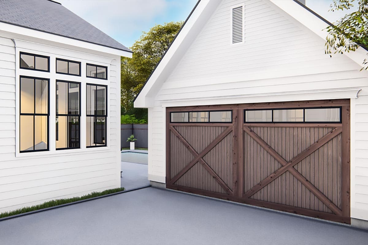 Plan 25408TF: 3-Bed Traditional Cottage with 2-Sided Fireplace and Detached 2-Car Garage - 2589 Sq Ft  - Image #6 - Bungalow, Cottage, Country, New American, Southern, Traditional