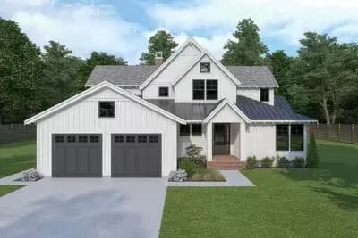 4-Bed House Plan with Great Back Yard Views and Access