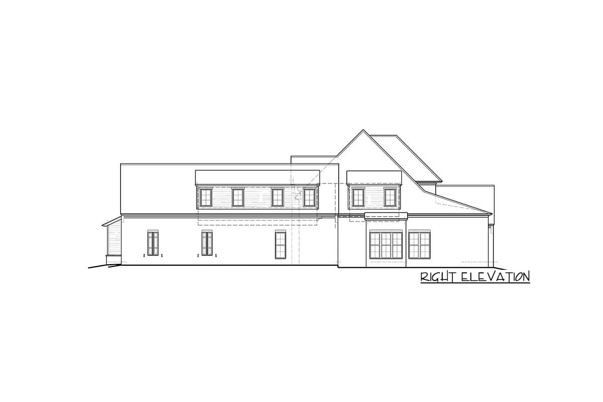 Plan 510054WDY: Gorgeous 4- to 5-Bed French Country Home Plan with First-Floor Master - Image #52 - French Country, Georgian