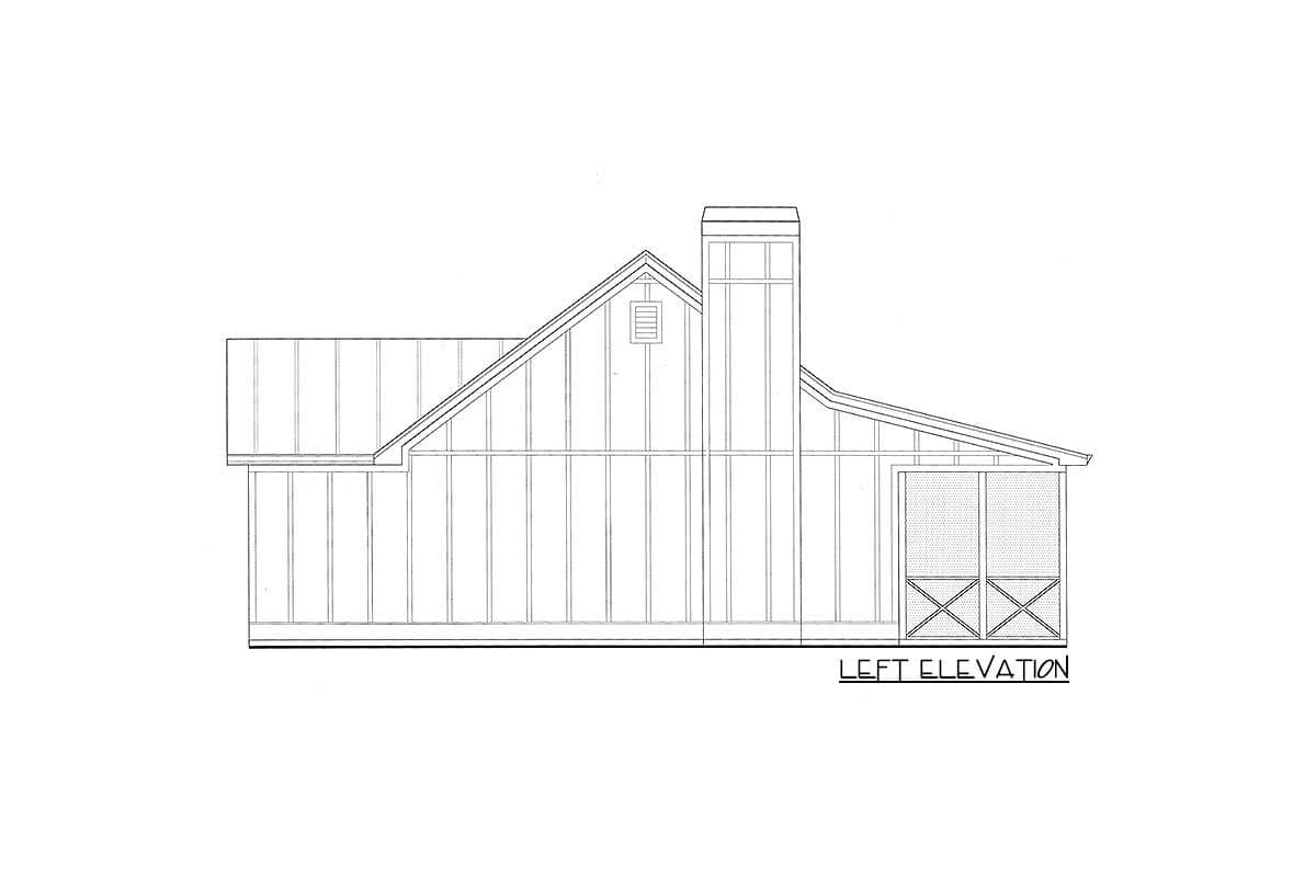 Plan 24391TW: Compact and Versatile 1- to 2-Bedroom House Plan - Image #25 - Cabin, Cottage, Country, Craftsman, Rustic, Vacation