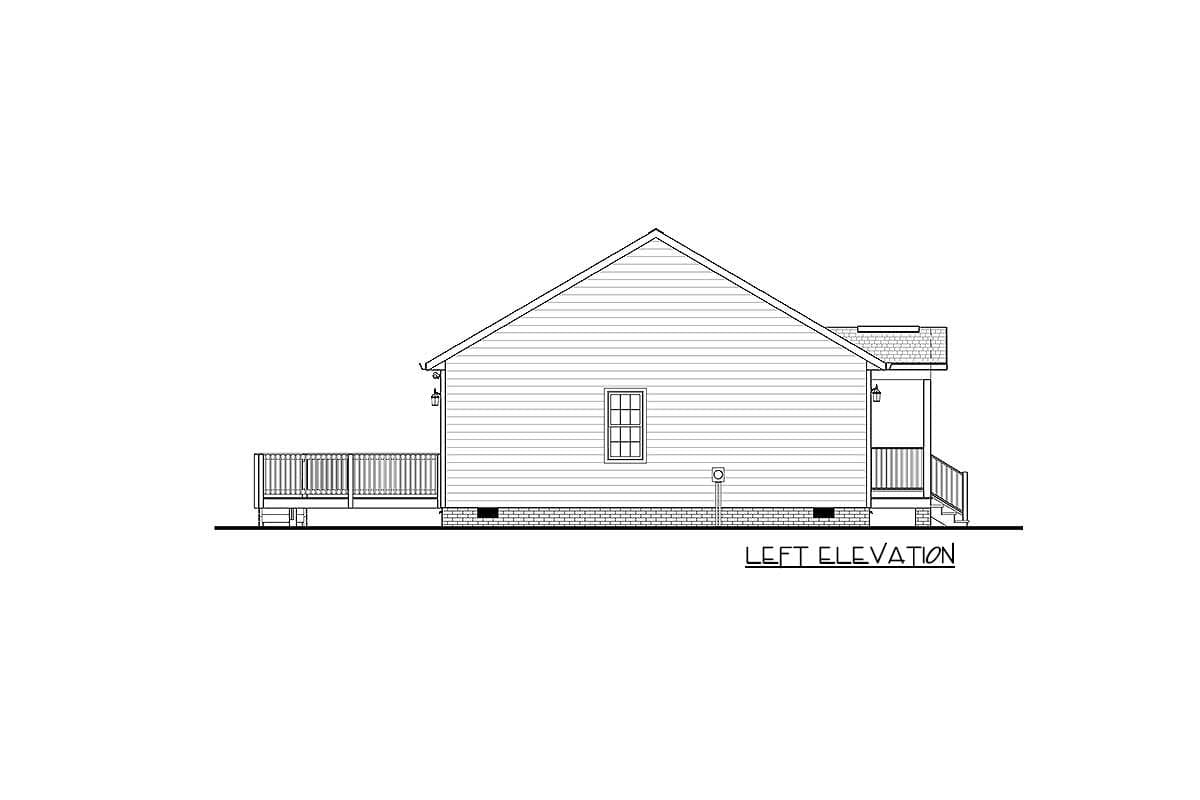 Plan 83602CRW: Charming Traditional Split-Bedroom Ranch House Plan  - Image #8 - Country, Ranch, Traditional