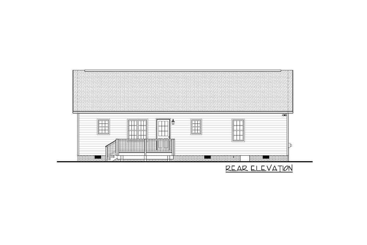 Plan 83602CRW: Charming Traditional Split-Bedroom Ranch House Plan  - Image #9 - Country, Ranch, Traditional