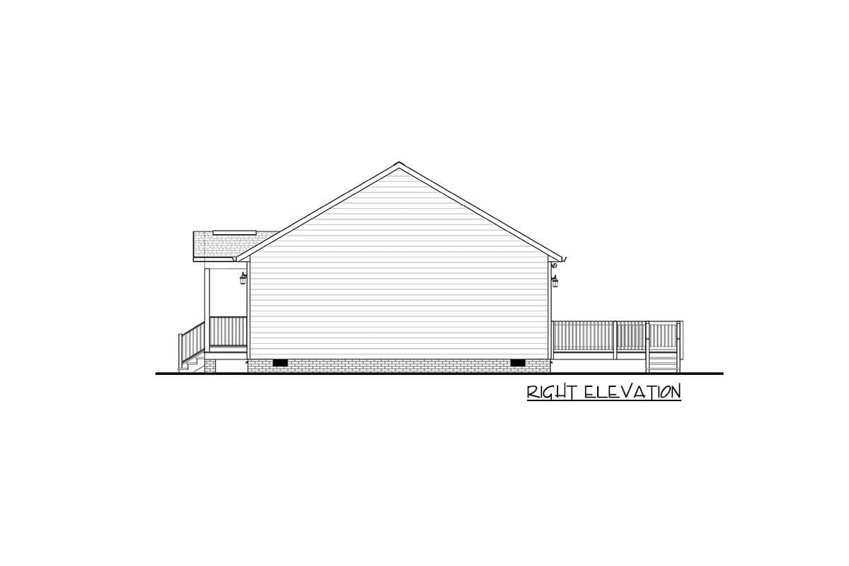 Plan 83602CRW: Charming Traditional Split-Bedroom Ranch House Plan  - Image #10 - Country, Ranch, Traditional