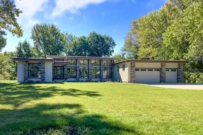 Modern Home Plan with Front-To-Back Living - 2557 Sq Ft