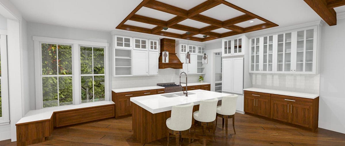 Plan 765007TWN: Darling 3 or 4-Bedroom Low-Country Cottage Home Plan with Wraparound Porch - Image #6 - Coastal, Cottage, Low Country, Vacation