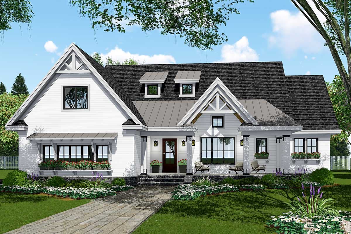 Plan 14671RK: 3 or 4-Bed Country Craftsman Home Plan with Loft - Image #56 - Country, Craftsman, Modern Farmhouse, New American, Northwest, Traditional