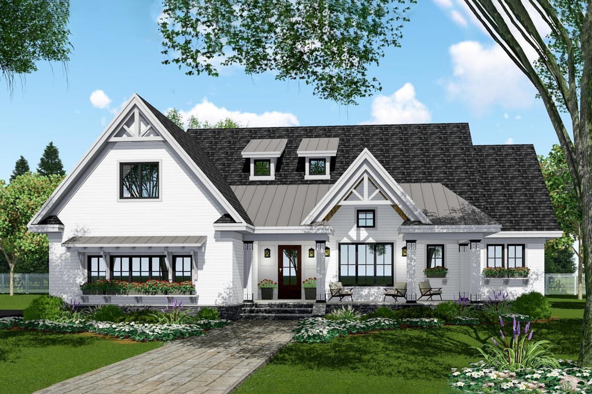 Plan 14671RK: 3 or 4-Bed Country Craftsman Home Plan with Loft - Image #59 - Country, Craftsman, Modern Farmhouse, New American, Northwest, Traditional