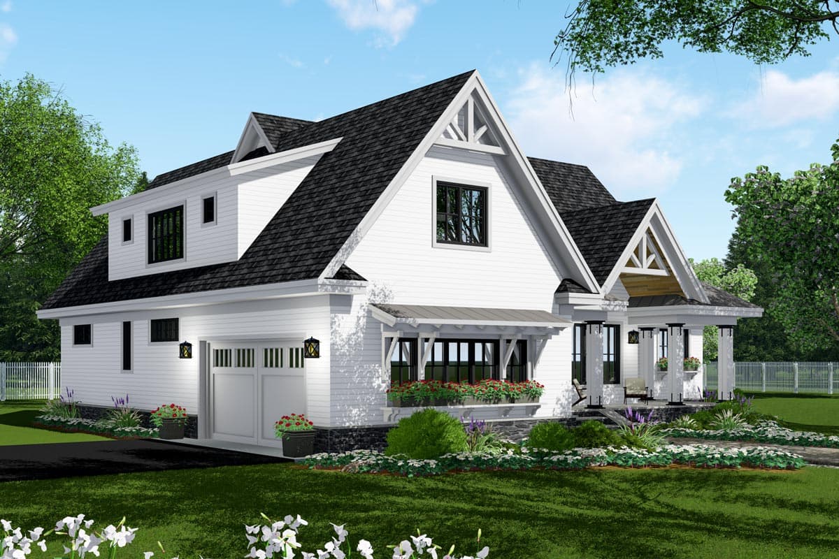 Plan 14671RK: 3 or 4-Bed Country Craftsman Home Plan with Loft - Image #58 - Country, Craftsman, Modern Farmhouse, New American, Northwest, Traditional