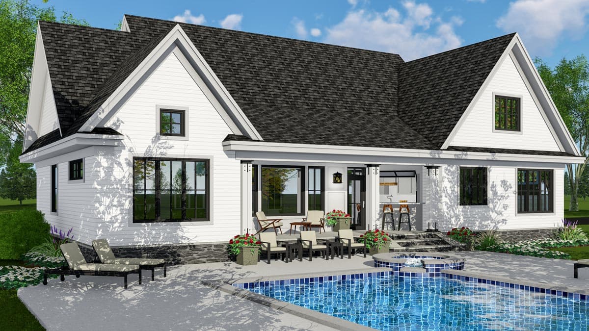 Plan 14671RK: 3 or 4-Bed Country Craftsman Home Plan with Loft - Image #57 - Country, Craftsman, Modern Farmhouse, New American, Northwest, Traditional
