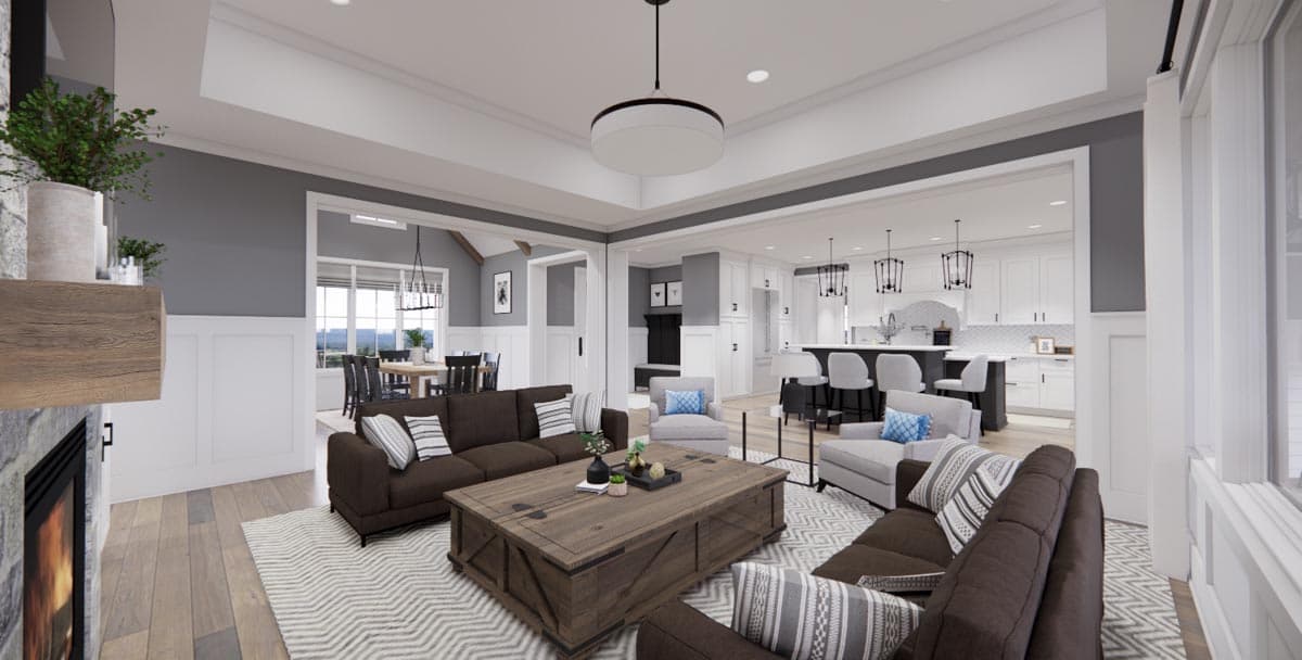 Plan 14671RK: 3 or 4-Bed Country Craftsman Home Plan with Loft - Image #13 - Country, Craftsman, Modern Farmhouse, New American, Northwest, Traditional