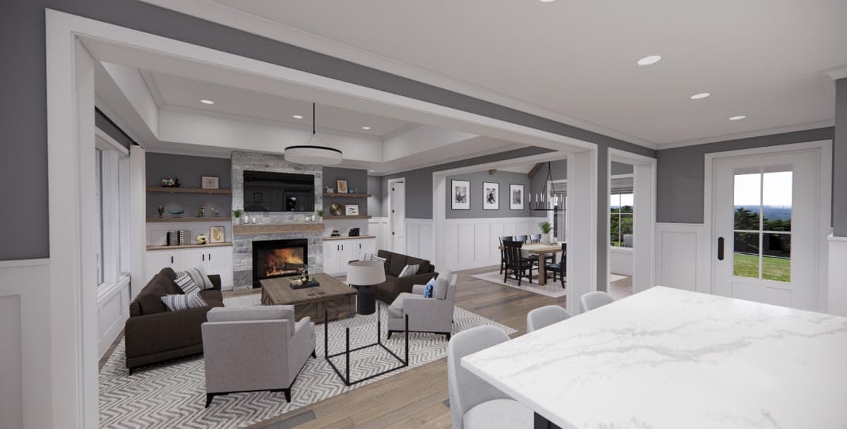 Plan 14671RK: 3 or 4-Bed Country Craftsman Home Plan with Loft - Image #14 - Country, Craftsman, Modern Farmhouse, New American, Northwest, Traditional