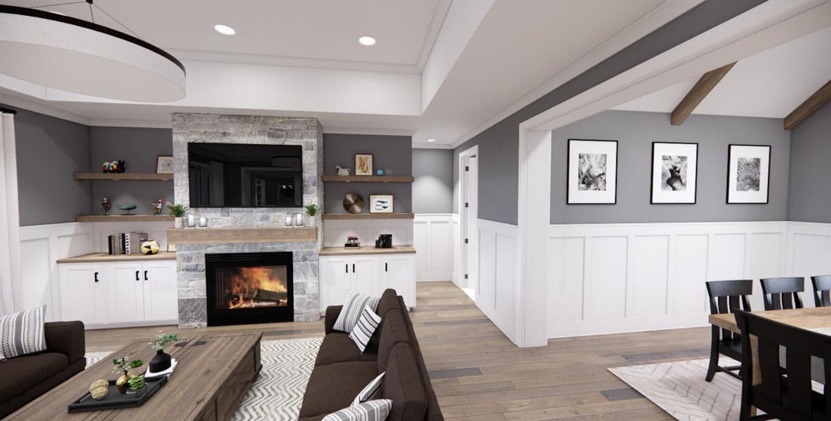 Plan 14671RK: 3 or 4-Bed Country Craftsman Home Plan with Loft - Image #30 - Country, Craftsman, Modern Farmhouse, New American, Northwest, Traditional